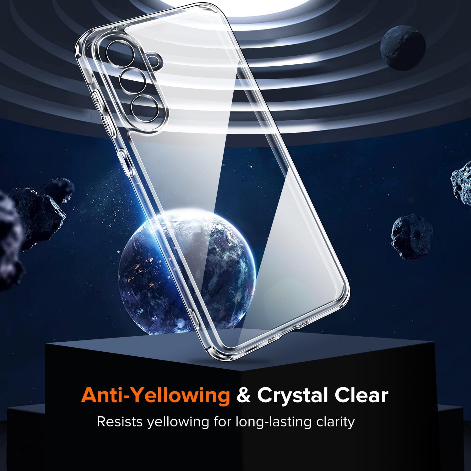 Husa Anti soc, transparenta compatibila cu Samsung Galaxy A36 5G