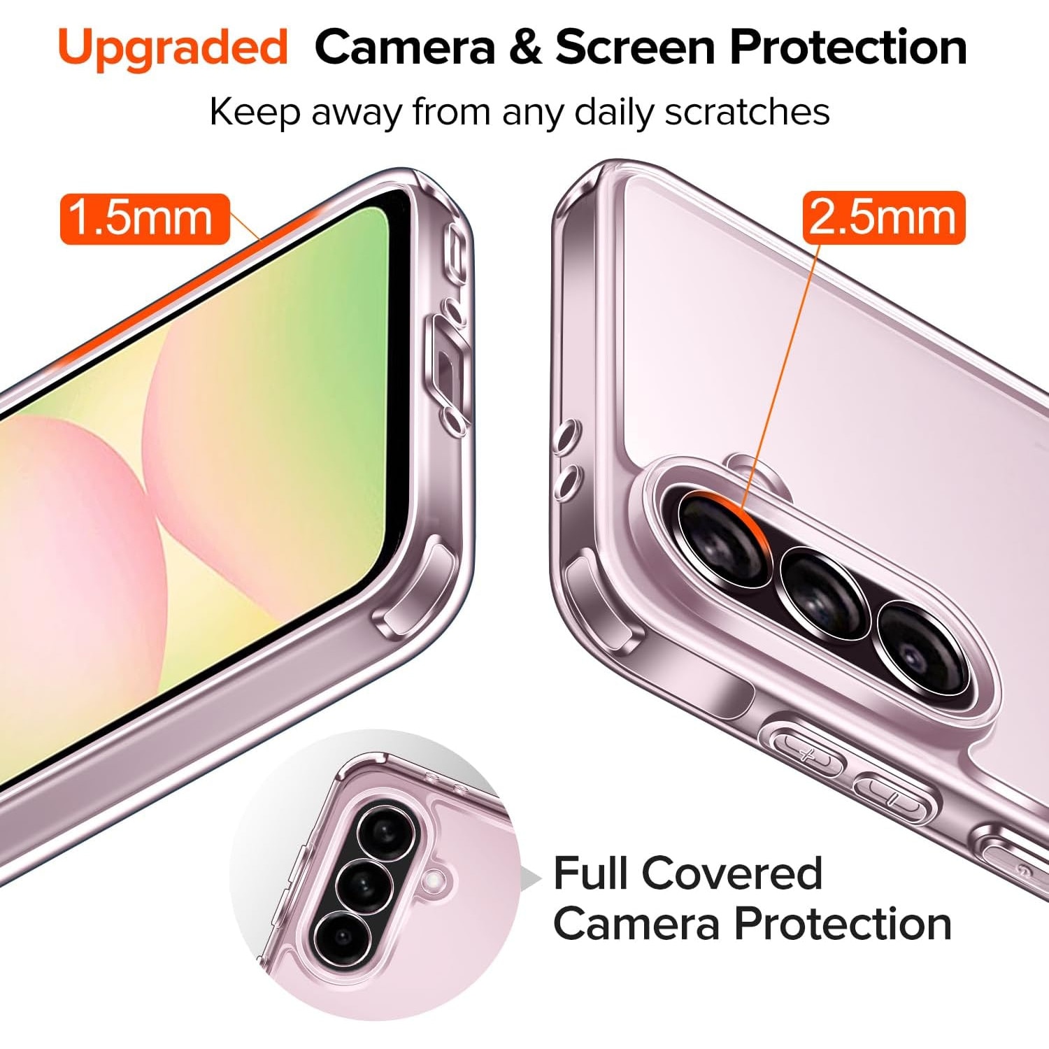 Husa Anti soc, transparenta compatibila cu Samsung Galaxy A36 5G