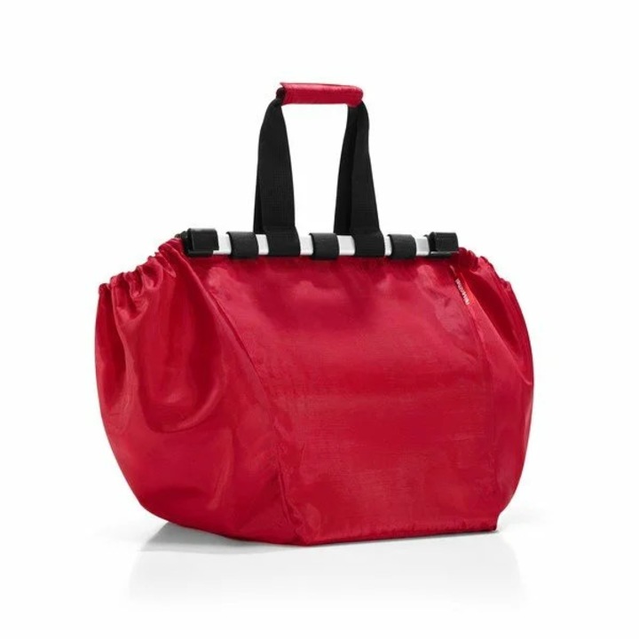Reisenthel Easyshoppingbag, bevásárló táska, víztaszító poliészter, piros, 32, 5 x 38 x 51 cm, 30l