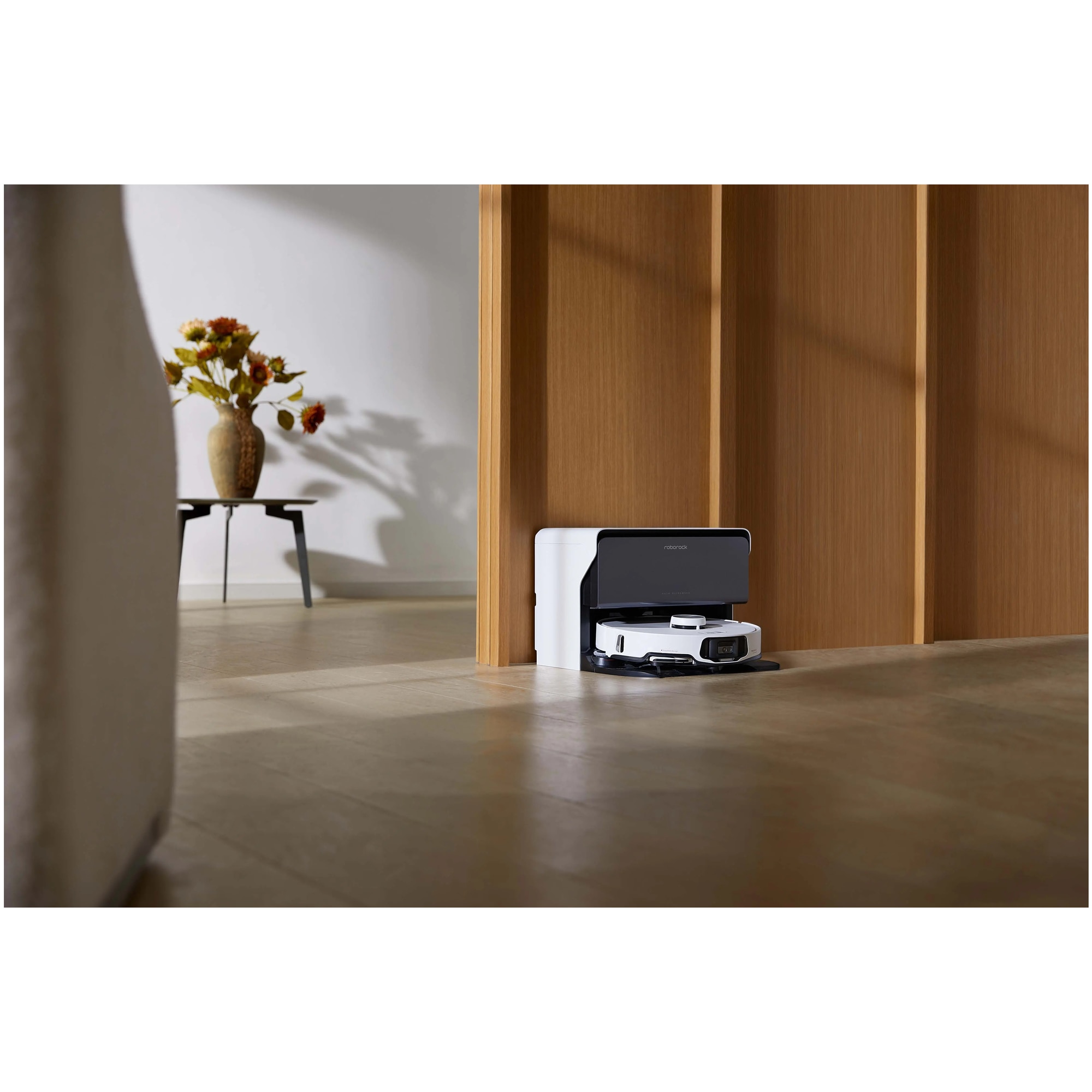 Robot de curatat Roborock S8 MaxV Functie ultra mopping Statie de curatare Cartografiere camera 67dB