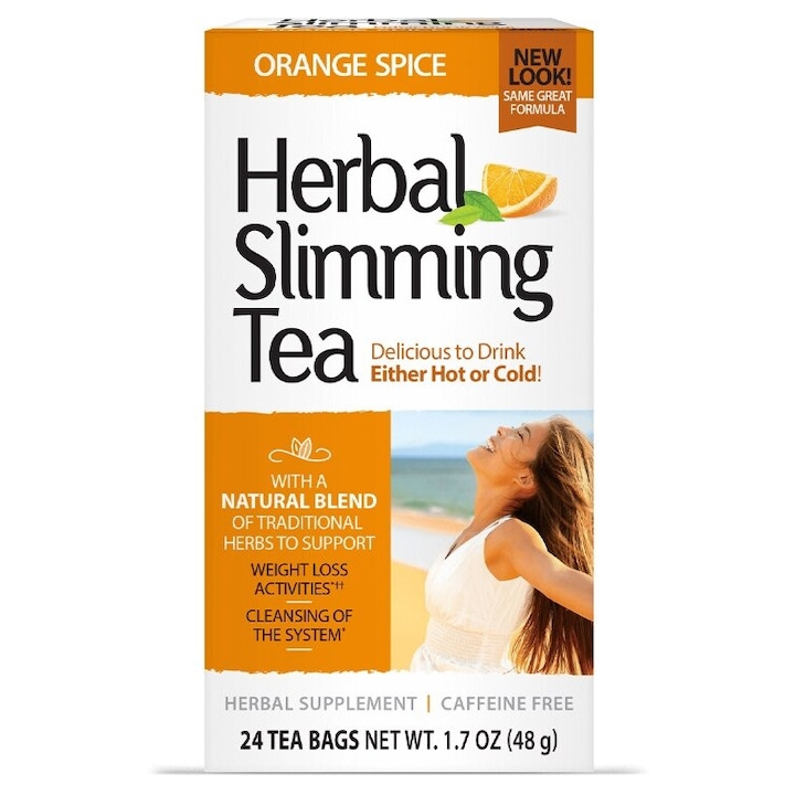 21. századi gyógynövényes karcsúsító tea - narancsfűszer - 24 db