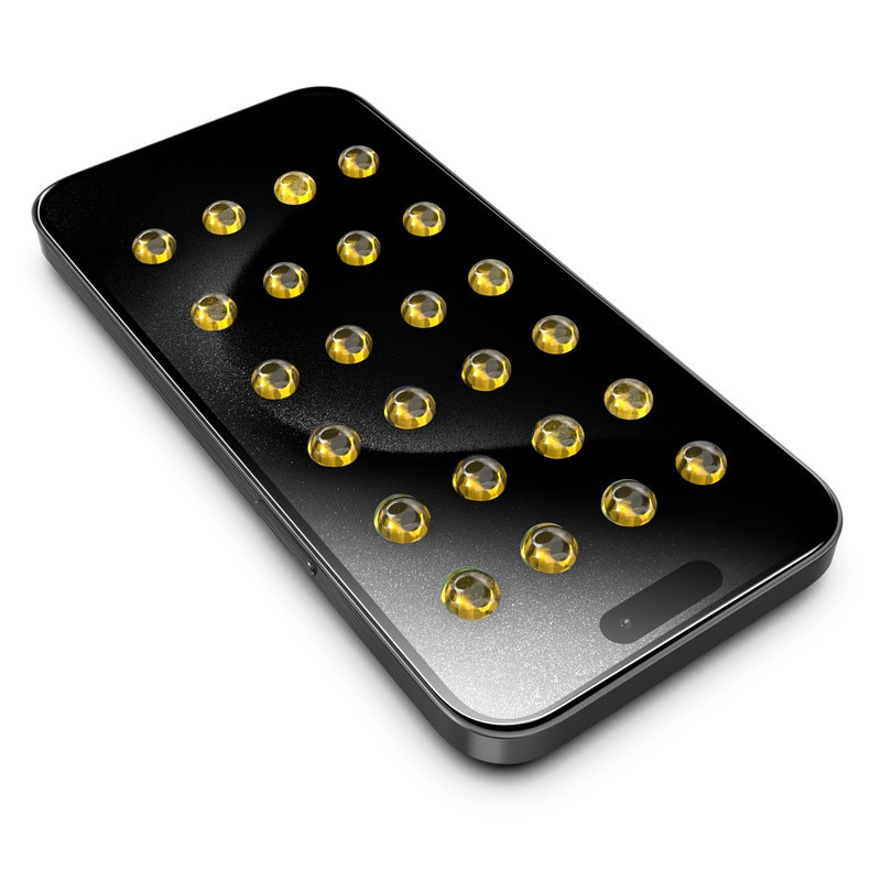 Folie de protectie pentru ecranul iPhone 16 Pro Max, cu kit de aplicare rapida si functie de indepartare automata a prafului, sticla temperata 9H+, claritate Super HD, tratament electronic oleofob si anti-amprente