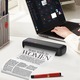 Преносим термичен принтер A4, VALA® X9, Bluetooth, USB, съвместим с iOS/Android/Windows/MAC, директен термичен печат без мастило, приложение Tiny Print, 2500 mAh батерия, черен