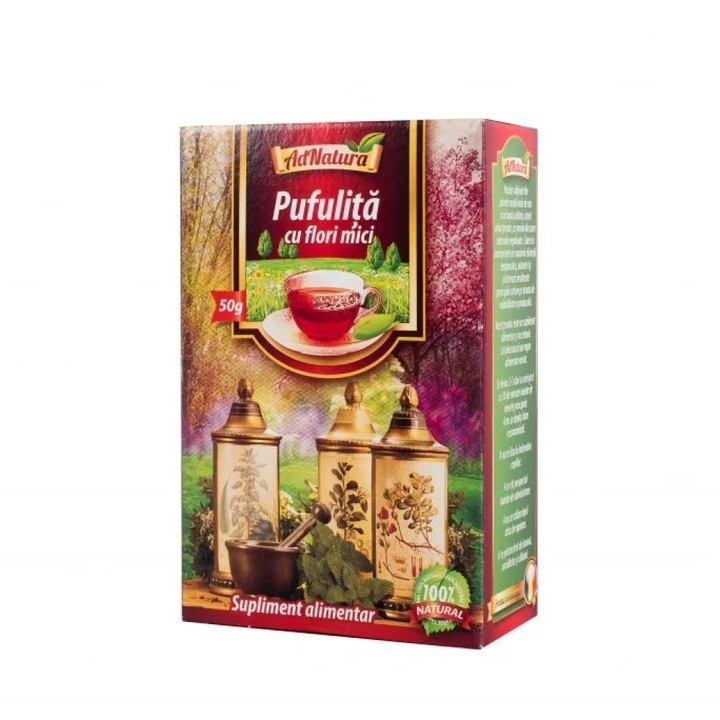 Ceai de Pufulita cu Flori Mici, 50 gr