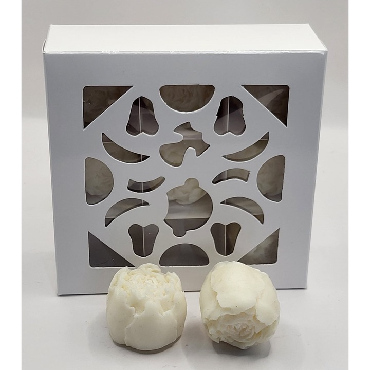 Ceara parfumata din soia/Wax melts, pentru aromaterapie, aroma White garden, 180 gr
