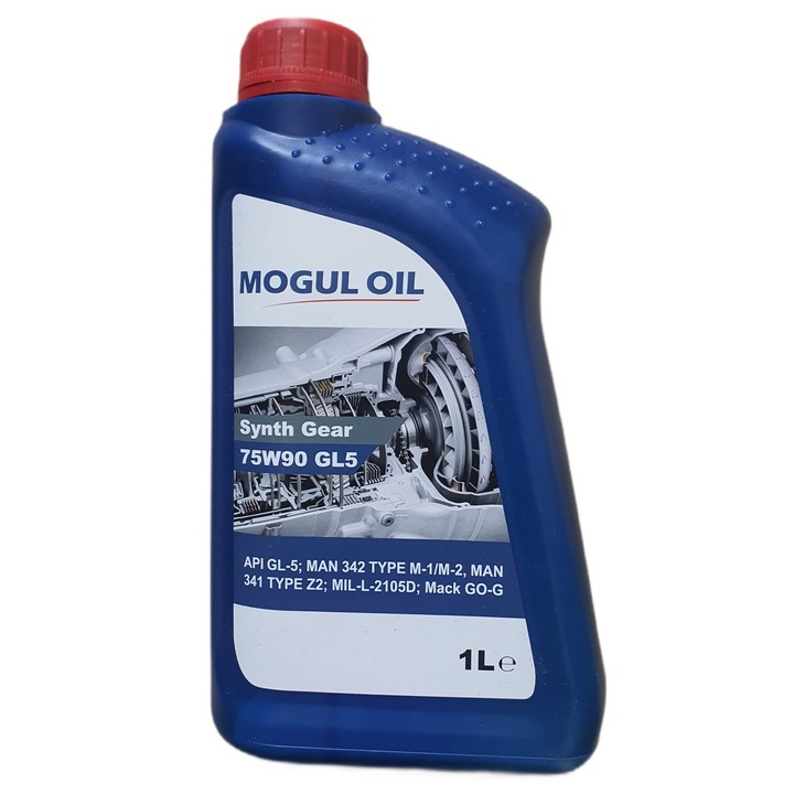 Ulei de transmisie semi sintetic Mogul Oil 75W90, API GL-5, 1l