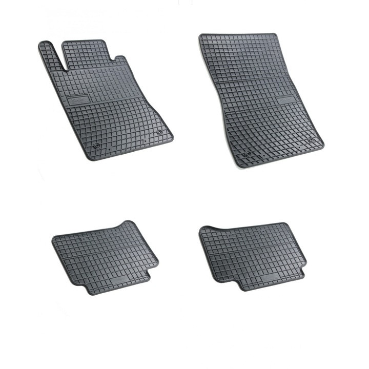 Covorase auto din cauciuc pentru Mercedes Benz Clasa E, W211 2002 - 2009, Mercedes Benz CLS C219 2004 - 2010, El Toro