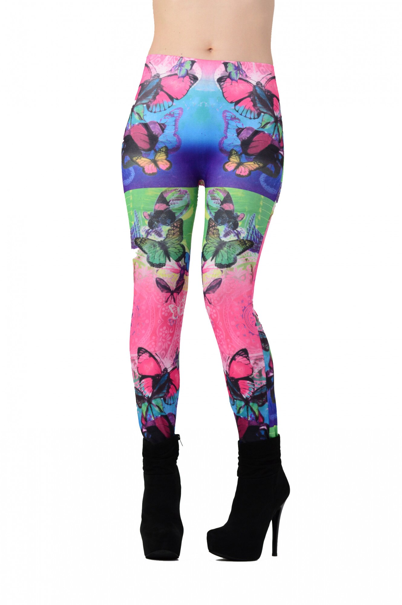 Colanti Seamless imprimeu fluturi, SL008B