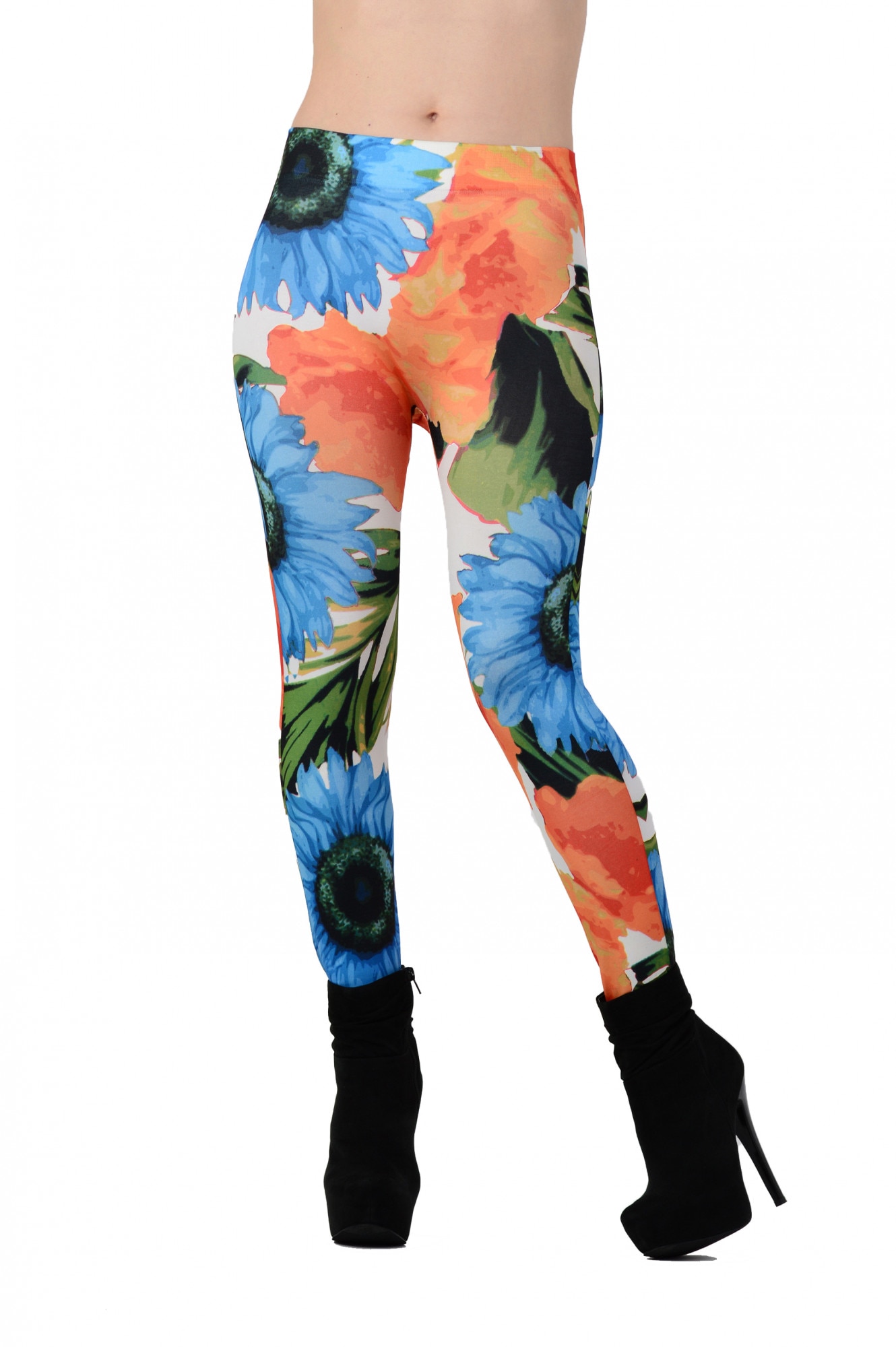 Colanti Seamless imprimeu floral, SL007FL