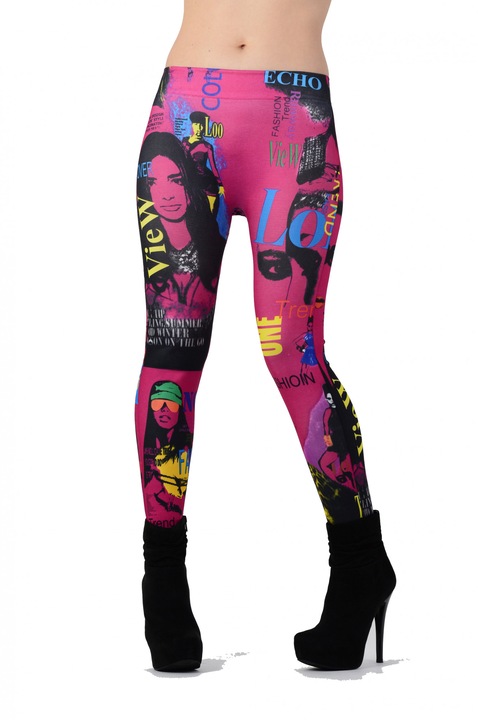 Colanti Seamless imprimeu ziar, SL031L