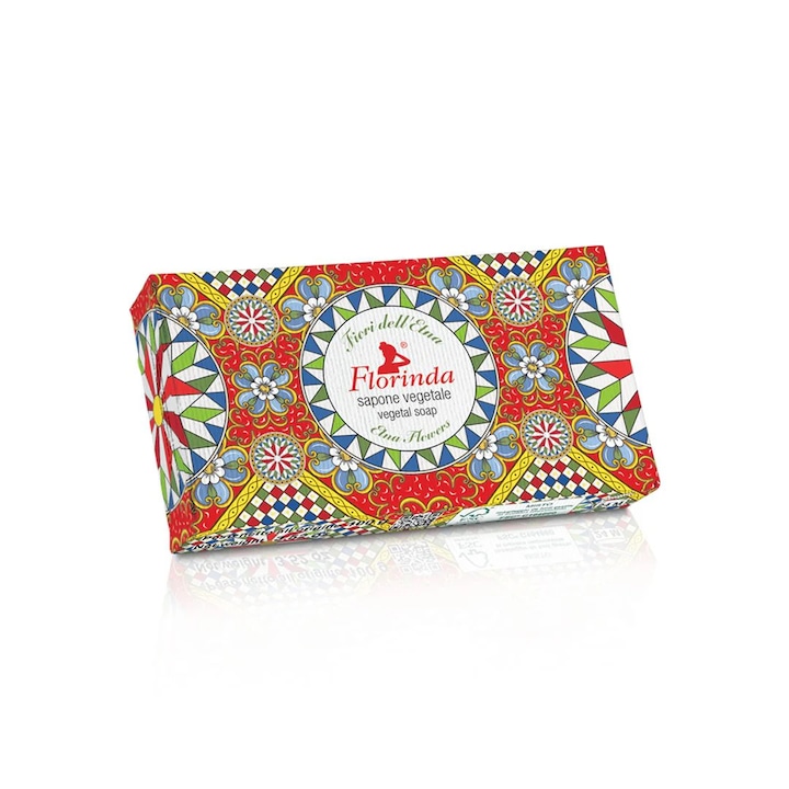Растителен сапун Etna Flowers, BOTTEGHE DEL SOLE, Florinda, 100 g