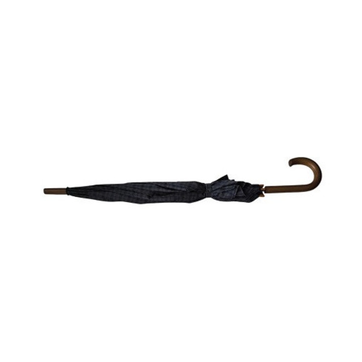 Uniszex esernyő, átmérője 105 cm, hossza 85 cm, fa fogantyú