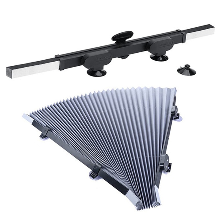 Összecsukható autó napellenző, 155 x 65 cm – Carshield