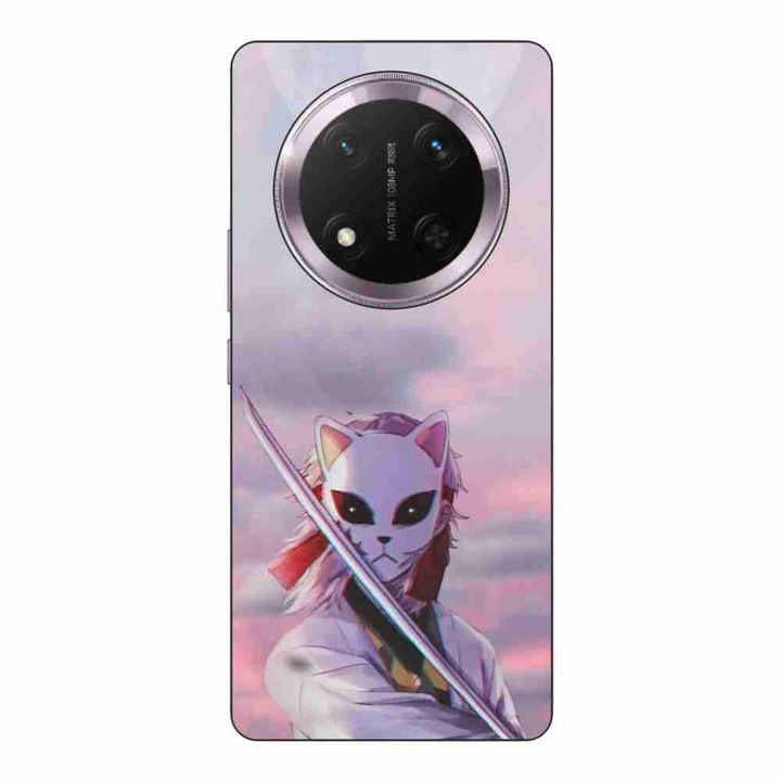 Husa compatibila cu Honor Magic7 Lite Silicon Gel Tpu Model Demon Slayer Sabito