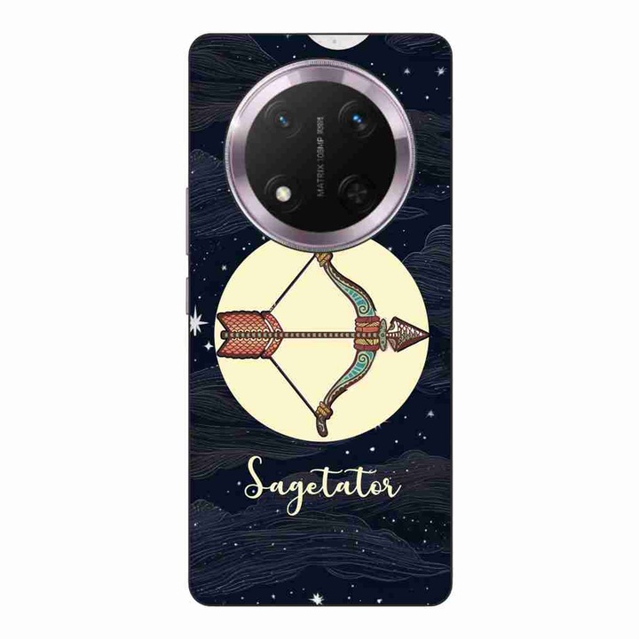 Husa compatibila cu Honor Magic7 Lite Silicon Gel Tpu Model Horoscop Sagetator