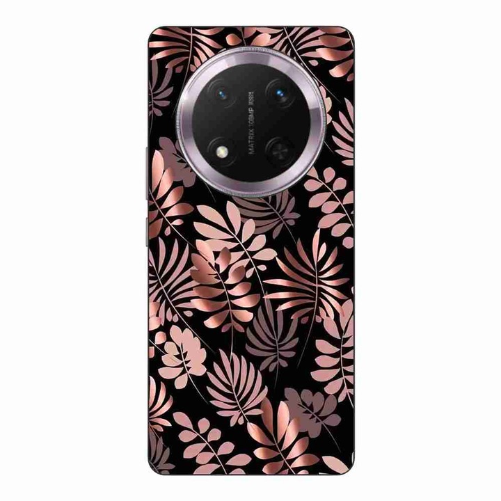 Husa compatibila cu Honor Magic7 Lite Silicon Gel Tpu Model Bronze Paradise