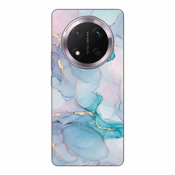 Husa compatibila cu Honor Magic7 Lite Silicon Gel Tpu Model Abstract Watercolor Marble