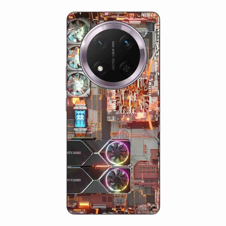 Husa compatibila cu Honor Magic7 Lite Silicon Gel Tpu Model Motherboard