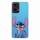 Husa compatibila cu Motorola Moto G35 Silicon Gel Tpu Model Stitch Blue