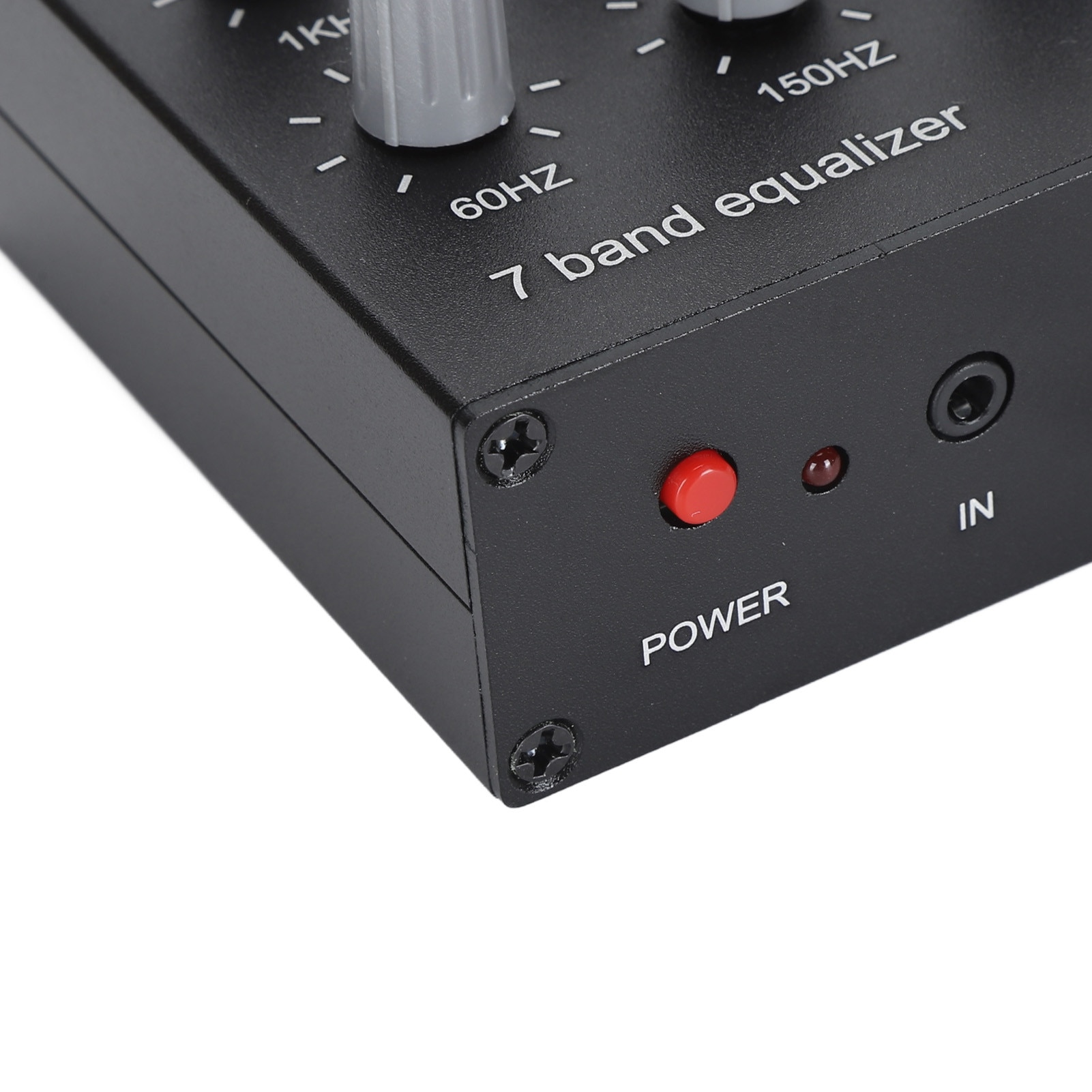 Egalizator audio profesional Fokelyi 7 benzi, ajustare bass