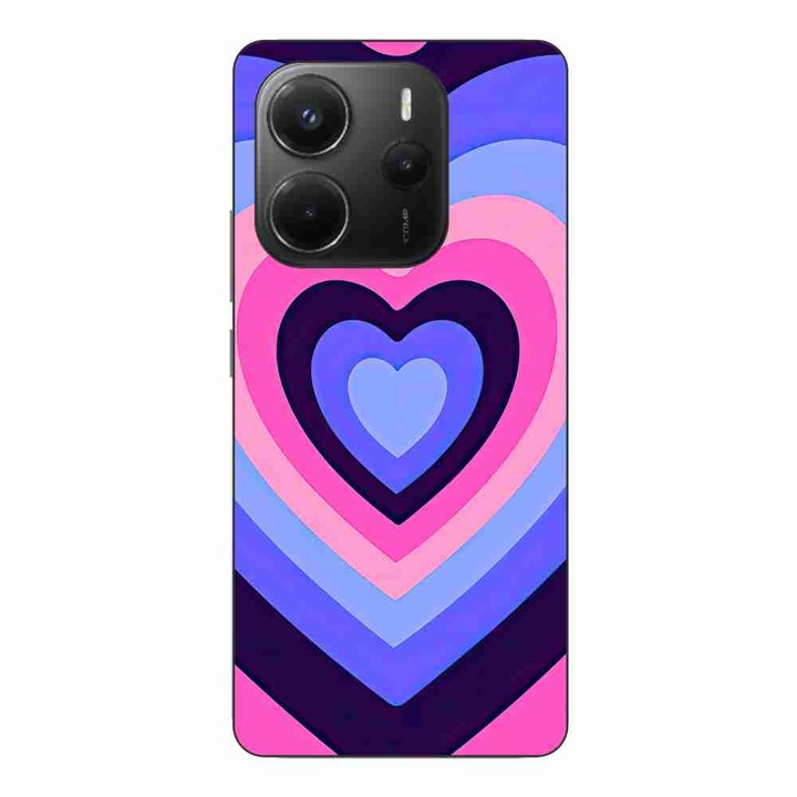 Husa compatibila cu Xiaomi Redmi Note 14 4G Silicon Gel Tpu Model Powerpuff Girls Heart Candy Mix