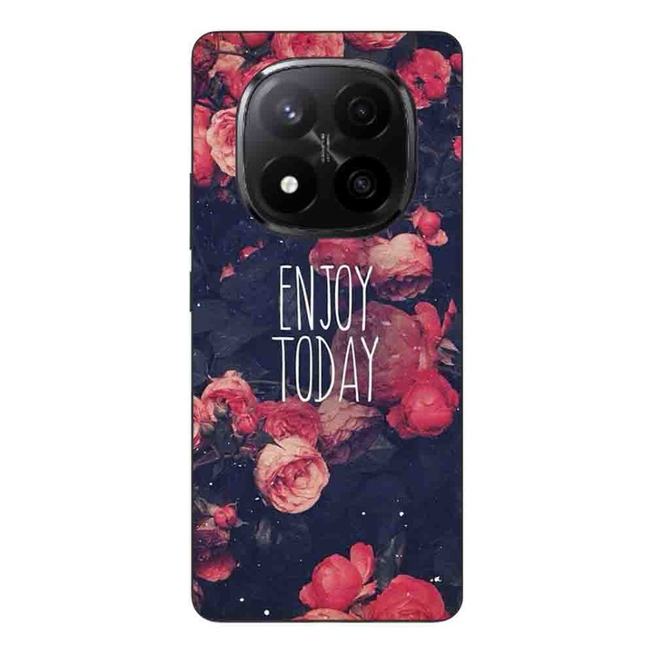 Husa compatibila cu Xiaomi Redmi Note 14 Pro Plus Silicon Gel Tpu Model Enjoy Today