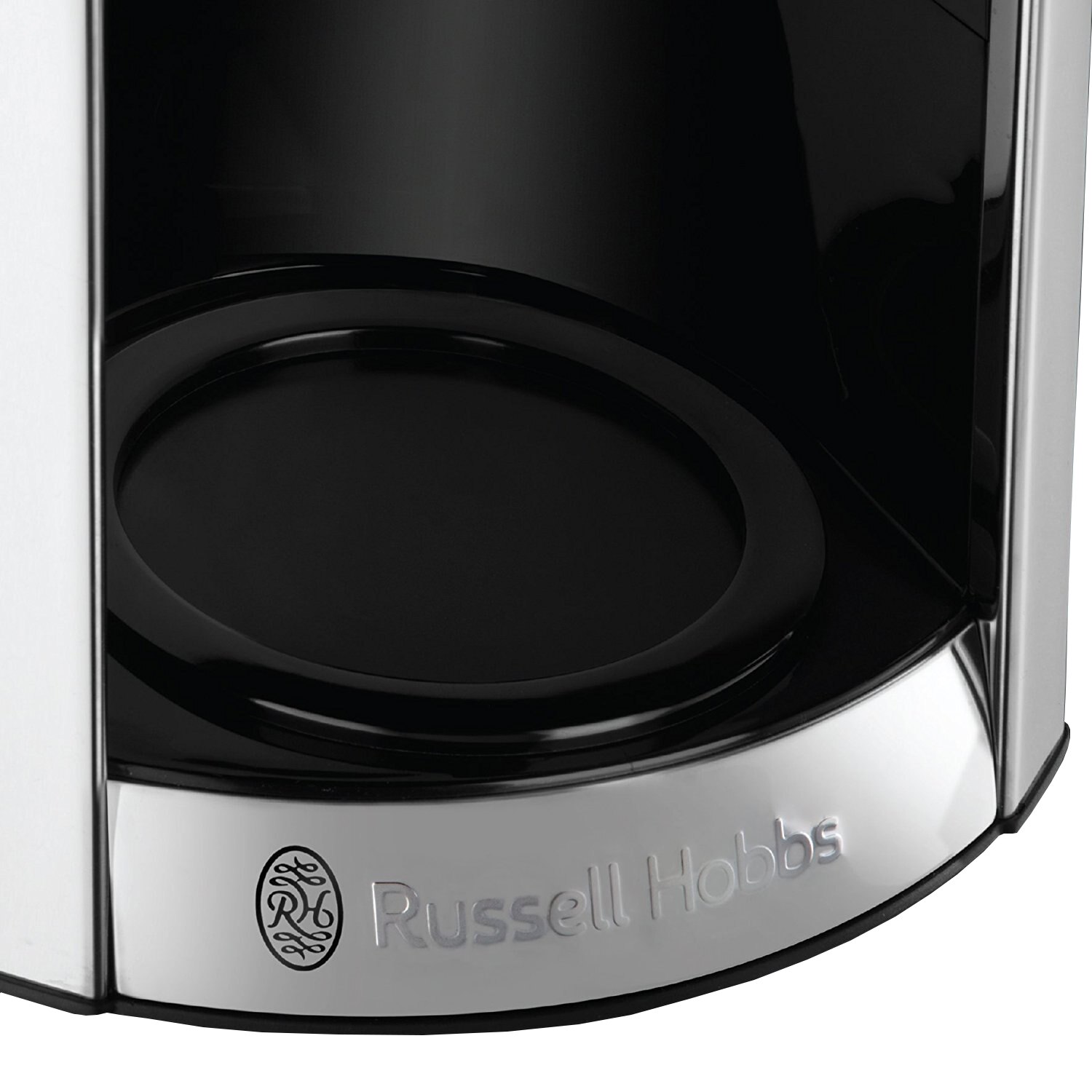 Cafetiera automata Russell Hobbs, 1.5l, programator 24 ore, argintiu/negru