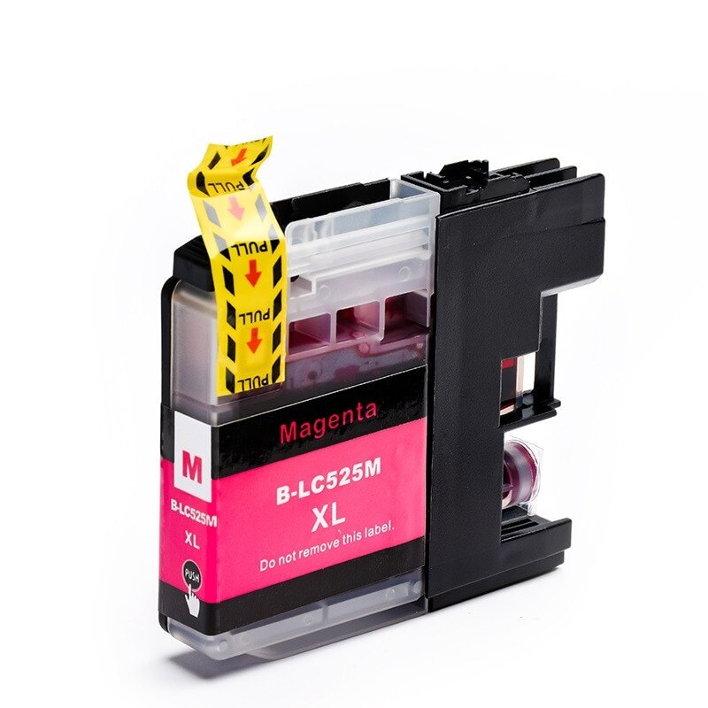 LC 525XL Cartus cerneala compatibil Brother LC525XL Magenta pentru MFC-J200 DCP-J100-DCP-J105, 1.300pag.