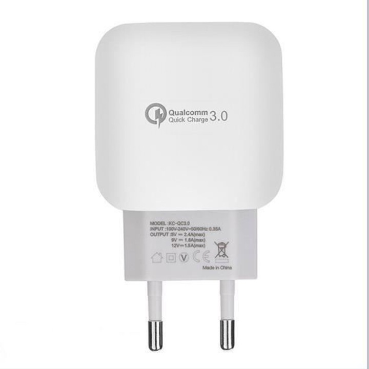Gyorstöltő hálózati töltő Qualcomm processzorral