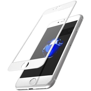 Folie sticla iPhone 7 / 8 5D Full Face Alba Folie sticla iPhone 7 / 8 5D Full Face Alba