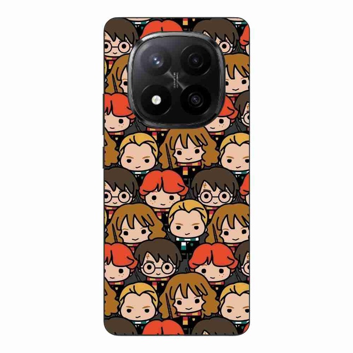Husa compatibila cu Xiaomi Redmi Note 14 Pro Plus Silicon Gel Tpu Model Harry Potter Pattern Faces