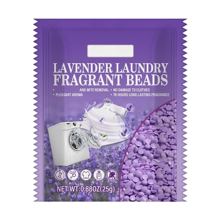 Bile parfumate pentru rufe lavanda 25g 9.7x8x0.3cm