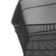 Cos bicicleta spate, metalic, rezistent capacitate mare, negru