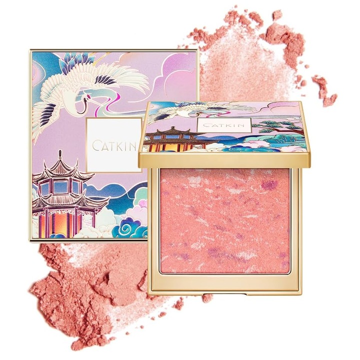 Catkin Rosy Blush Highlighter and Blush #C02 Lovely Cheek 10g