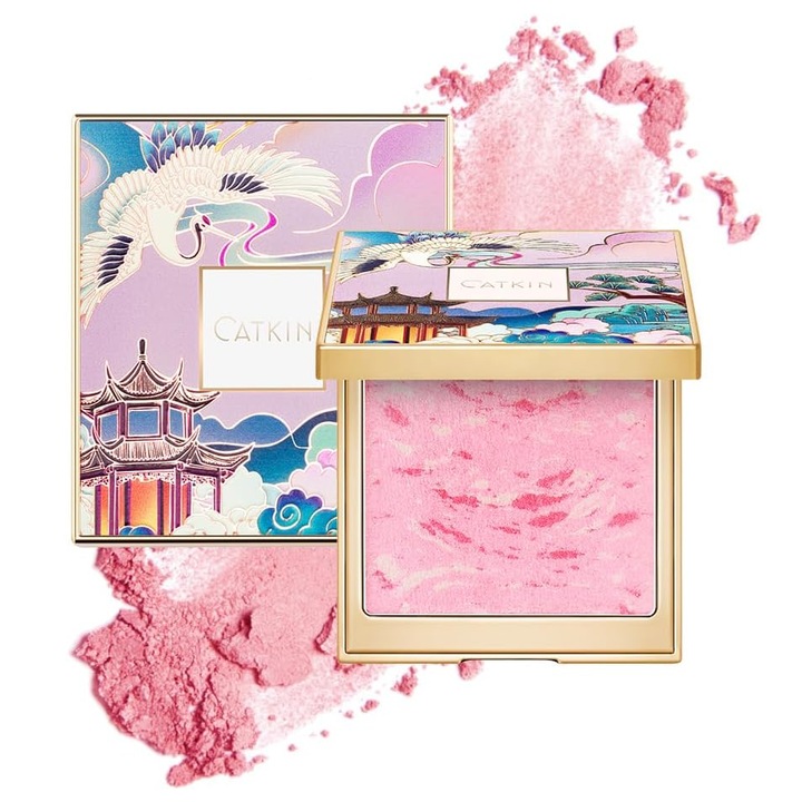 Catkin Rosy Blush Highlighter and Blush #C01 Drunk in Blossom 10g