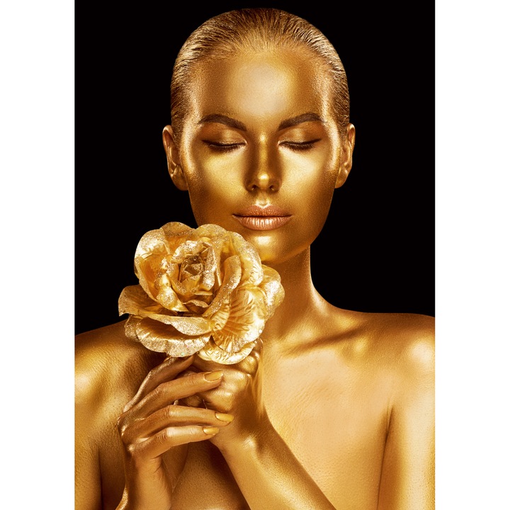 Tablou print pe canvas " PPF BGold GnB20" 40x60 cm