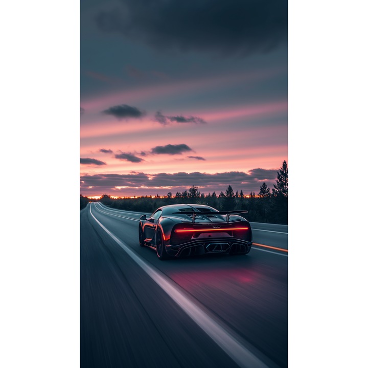 Tablou print pe canvas " PPF Cars 37A" 40x60 cm