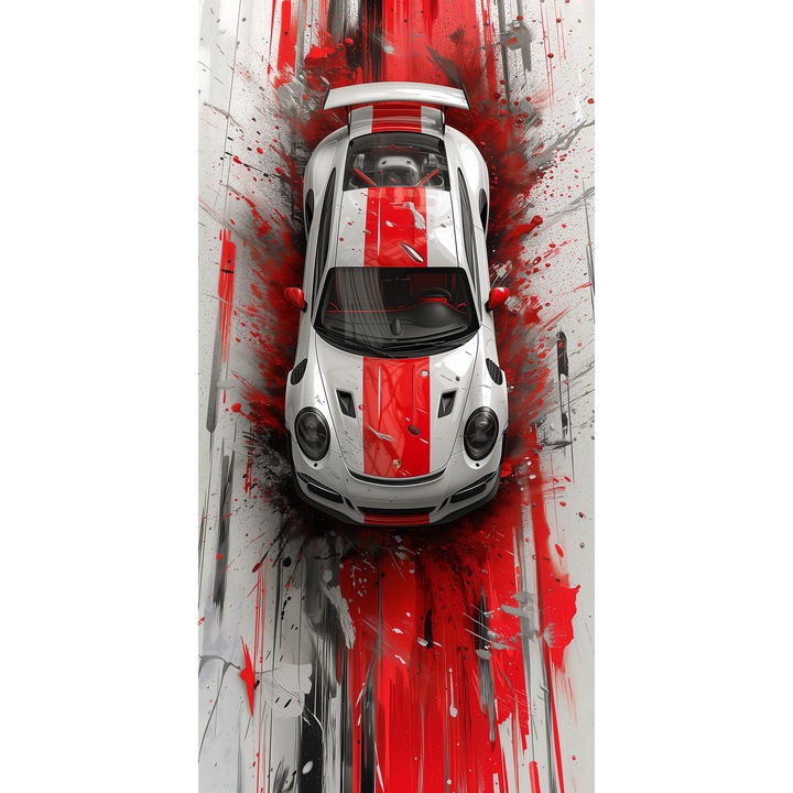 Tablou print pe canvas " PPF Cars 87A" 40x60 cm