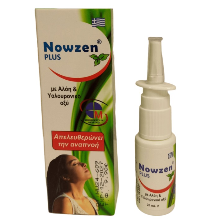 Spray nazal Medichrom Bio cu Aloe, Acid Hialuronic si Sare, 20ml