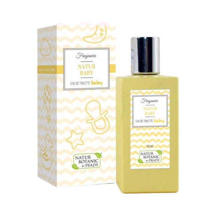 Parfum pentru bebelusi Prady Natur Baby, portocala, lemn de trandafir brazilian si piersica, 100ml