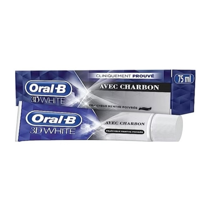Паста за зъби Oral-B 3D White Carbon – 75 мл