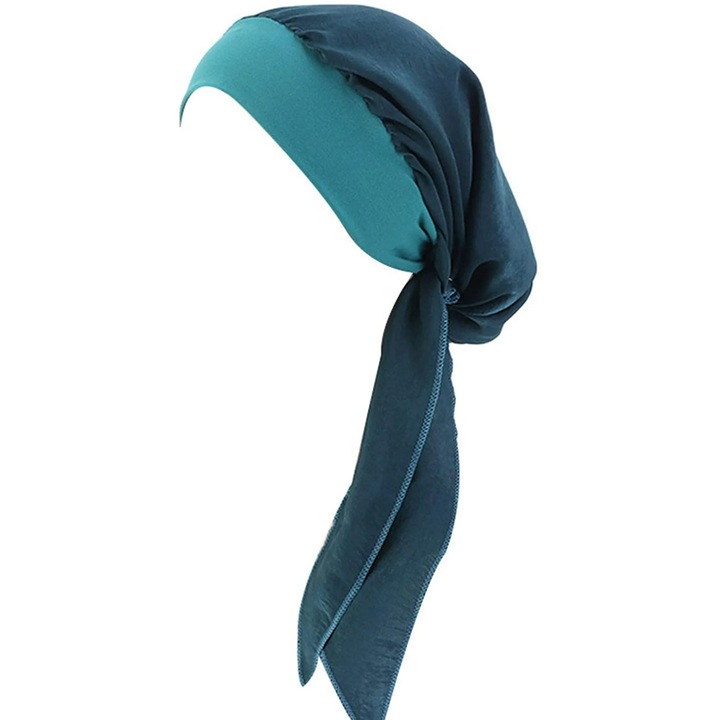 Шапка-тюрбан за жени, плешивост, химиотерапия, многоцветна, универсален размер