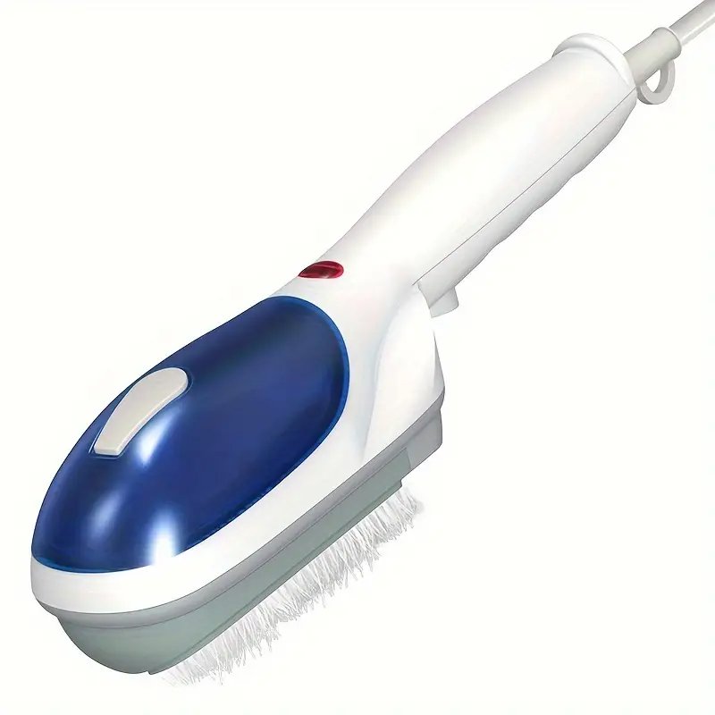 Aparat de calcat cu aburi, BOMSTOM, 800W, rezervor 150ml, alb/albastru, portabil