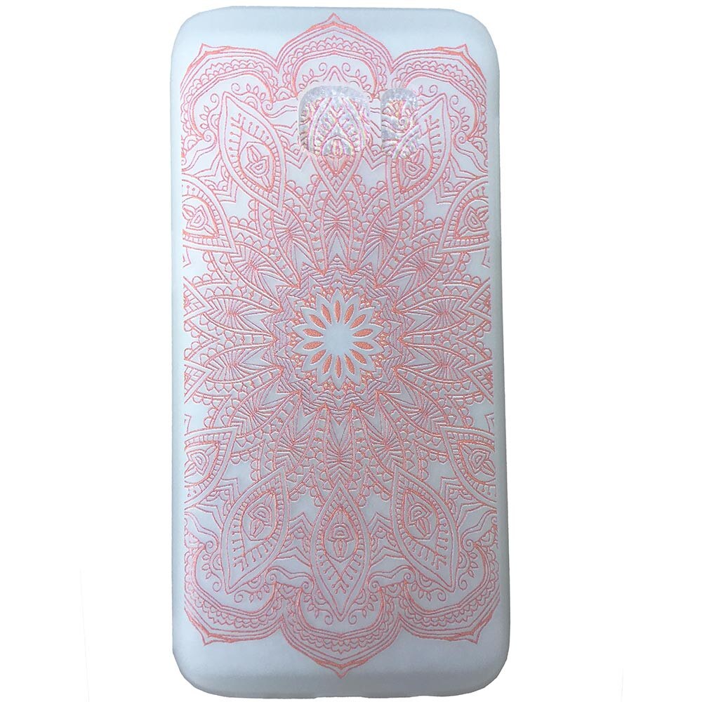 Husa de protectie pentru Samsung Galaxy S8, 3D Relief, Non-Figurative Red, Silicon