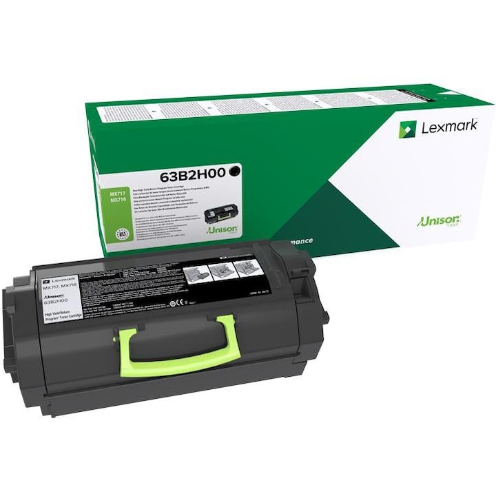 Lexmark 63B2H00 eredeti toner, Lexmark MX717 / 718 kompatibilis