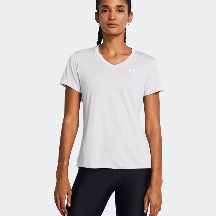 Tricou sport dama, Under Armour, Tech SSV-Twist, uscare rapida, control al mirosurilor, poliester, S INTL