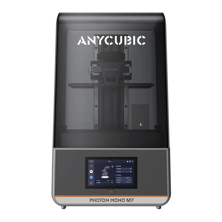 3D nyomtató Anycubic Photon Mono M7, 14K felbontás, 223x126x230mm méret, Purificator AirPure mellékelve