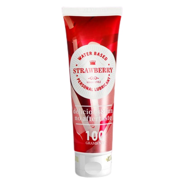 Ehető síkosító, Wet Stuff, eperízű, 100g