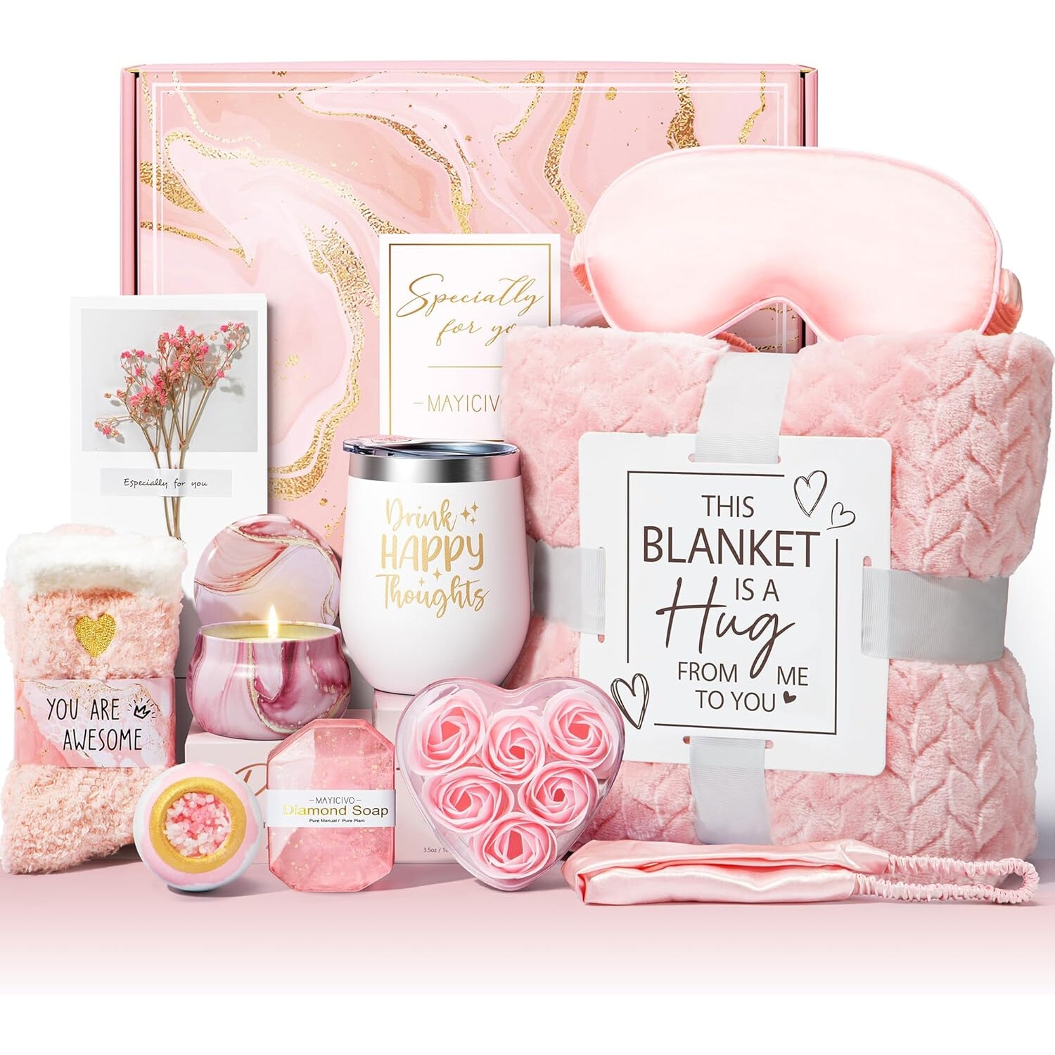 Beautiful Skin セット Set cadou Premium pentru femei, Set cadou pentru femei, 11 Piese