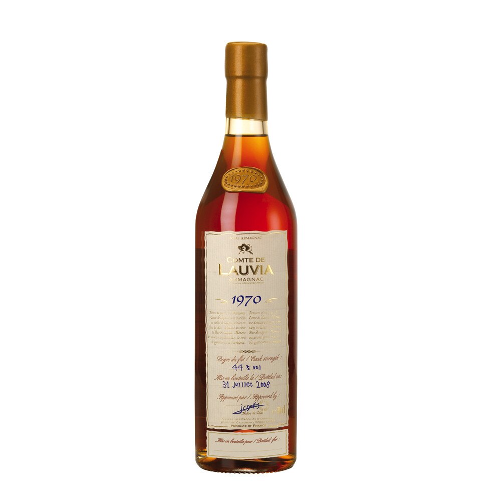 Armagnac Comte de Lauvia 1970 Vintage, 0.7l, 44%